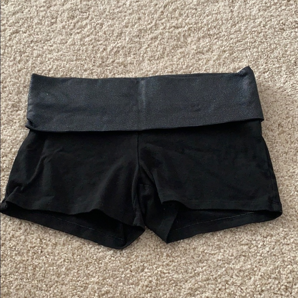 PINK workout booty shorts